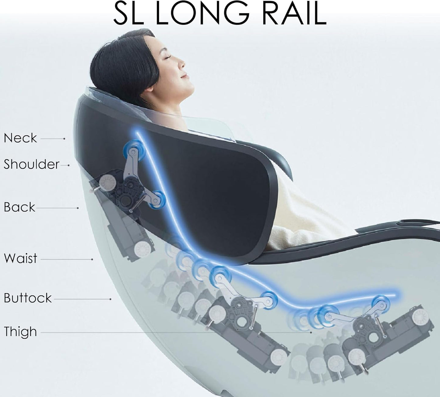 CirC 3 Heated Massage Chair - Zero Gravity, SL Track, Wireless Remote, Movement Detection, Compact Design for Quality Comfort, Sophisticated